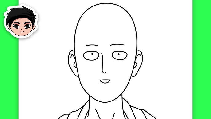 Reuchee on X: Saitama face from one punch man