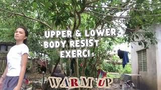 P.E EXERCISES (WEEK 1) | KARLA SARIO | PED 030