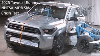 2025-2026 Toyota 4Runner / 4Runner Hybrid NHTSA MDB Side Crash Test