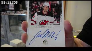 GB #25,306 - Upper Deck SP Authentic Hockey 4 Years 4 Box Break