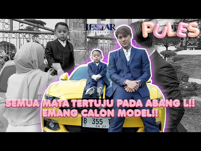 PULES : NGGAK MAU KALAH DARI PAPA BILLAR! ABANG L BERGAYA BAK MODEL INTERNASIONAL!! MANTEP!! class=