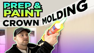 How To Paint Crown Molding in 4 Easy Steps (For Beginners)