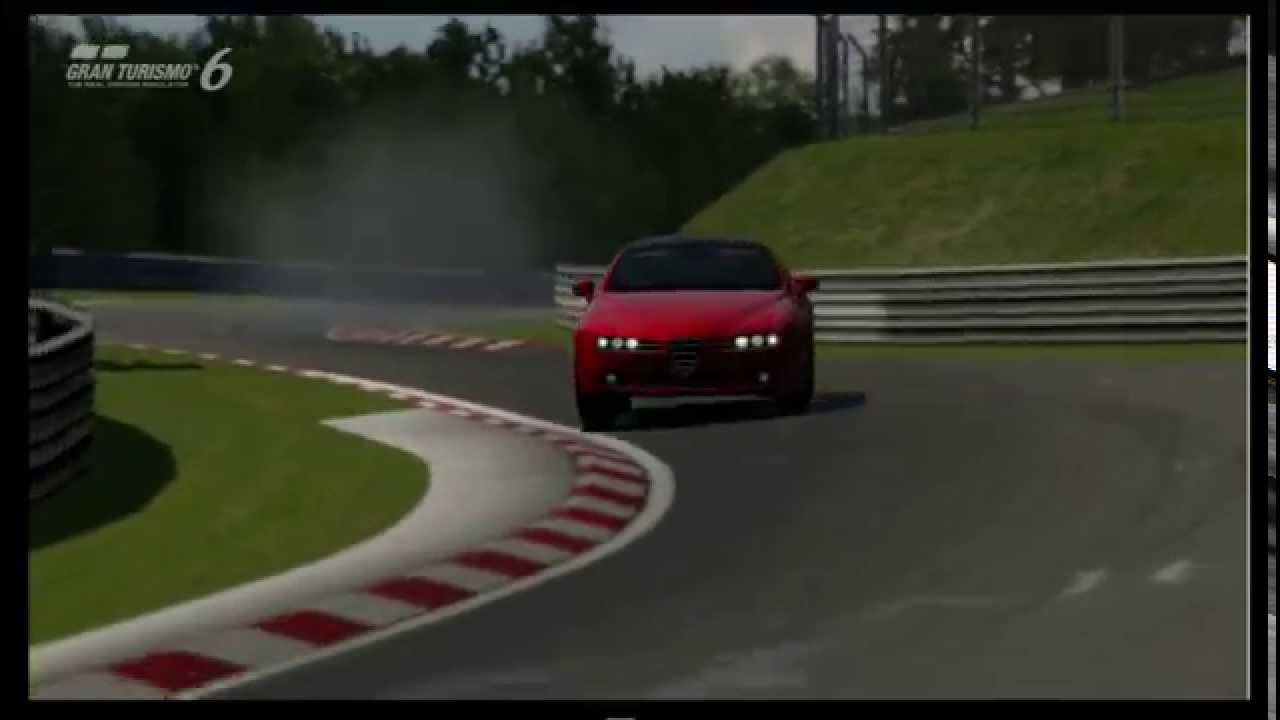Gran Turismo 6 - Nürburgring Nordschleife - Alfa Romeo Brera Sky Window 3.2 JTS '06 [[-7.47.782-]]
