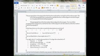 Indent & Tabs
