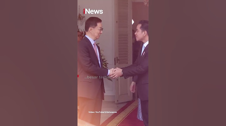 Gibran Terima Kunjungan Wapres China di Istana
