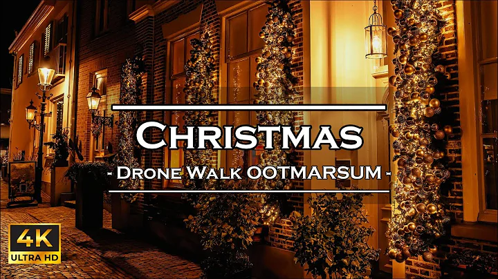 Christmas Village drone 4K Video ?? | Magical Ambiance | Kerst in Ootmarsum