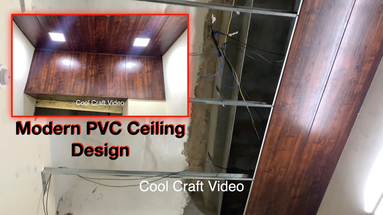 Modern wall  Latest PVC Ceiling Designs In 2021 with cost