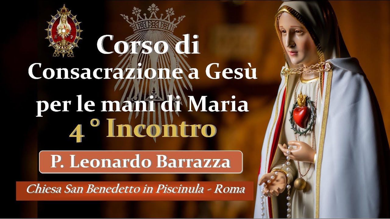 Eterno Padre Per Le Mani Di Maria Addolorata Corso di consacrazione a Gesù per le mani di Maria - YouTube