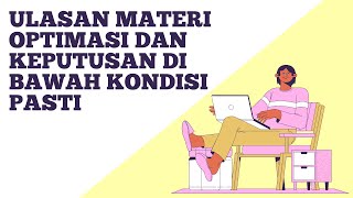 Praktikum MAP II Pertemuan ke 7 (Program Linier)