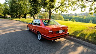 BMW e34 540 POV