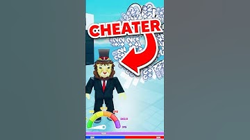 Using an AUTOCLICKER in Roblox Race Clickers #shorts
