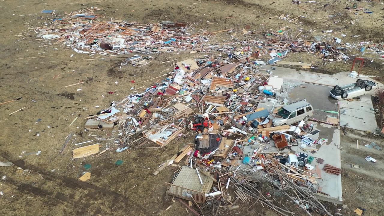 Drone13 over Carver Road near Winterset YouTube