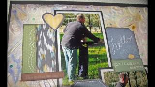 How to use left over chipboard alphas.  Layout #11