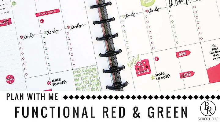 Plan with Me: Functional Red & Green Layout | Plans by Rochelle