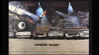 1990 ABC NEWS REPORT! CONTROVERSIAL VOLVO/BEAR FOOT MONSTER TRUCK COMMERCIAL!