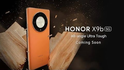 HONOR X9B FINGER PRINT TEST