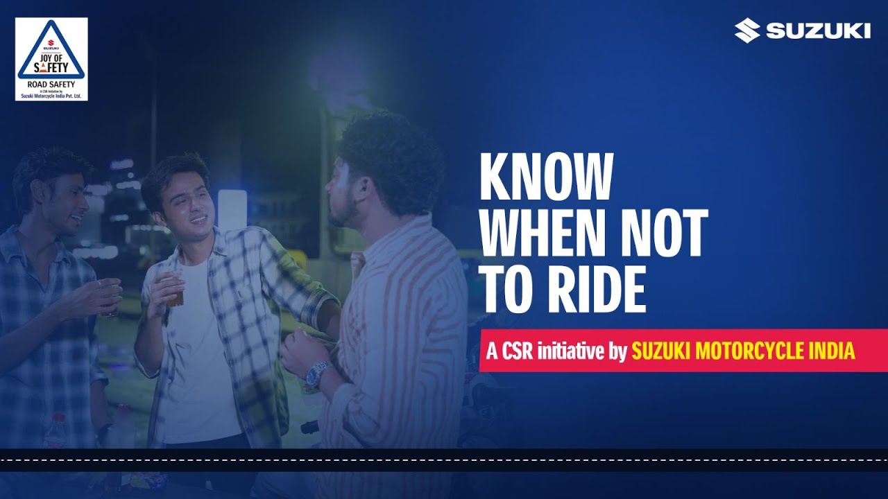 Ride Safe Ride Smart Ride Smart. Ride Safe. | Road Safety Initiative Suzuki Motorcycles ...