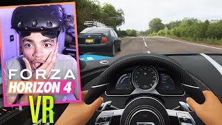 Forza Horizon 4 In VIRTUAL REALITY! (+ Wheel!) screenshot 5