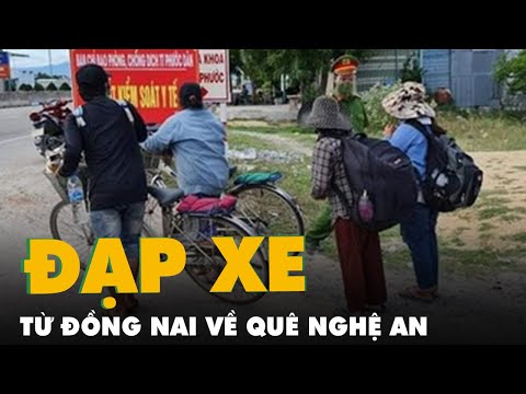 Video 4 mẹ con đạp xe về Nghệ An 'mấy ngày đạp xe, chân mỏi... - youtube