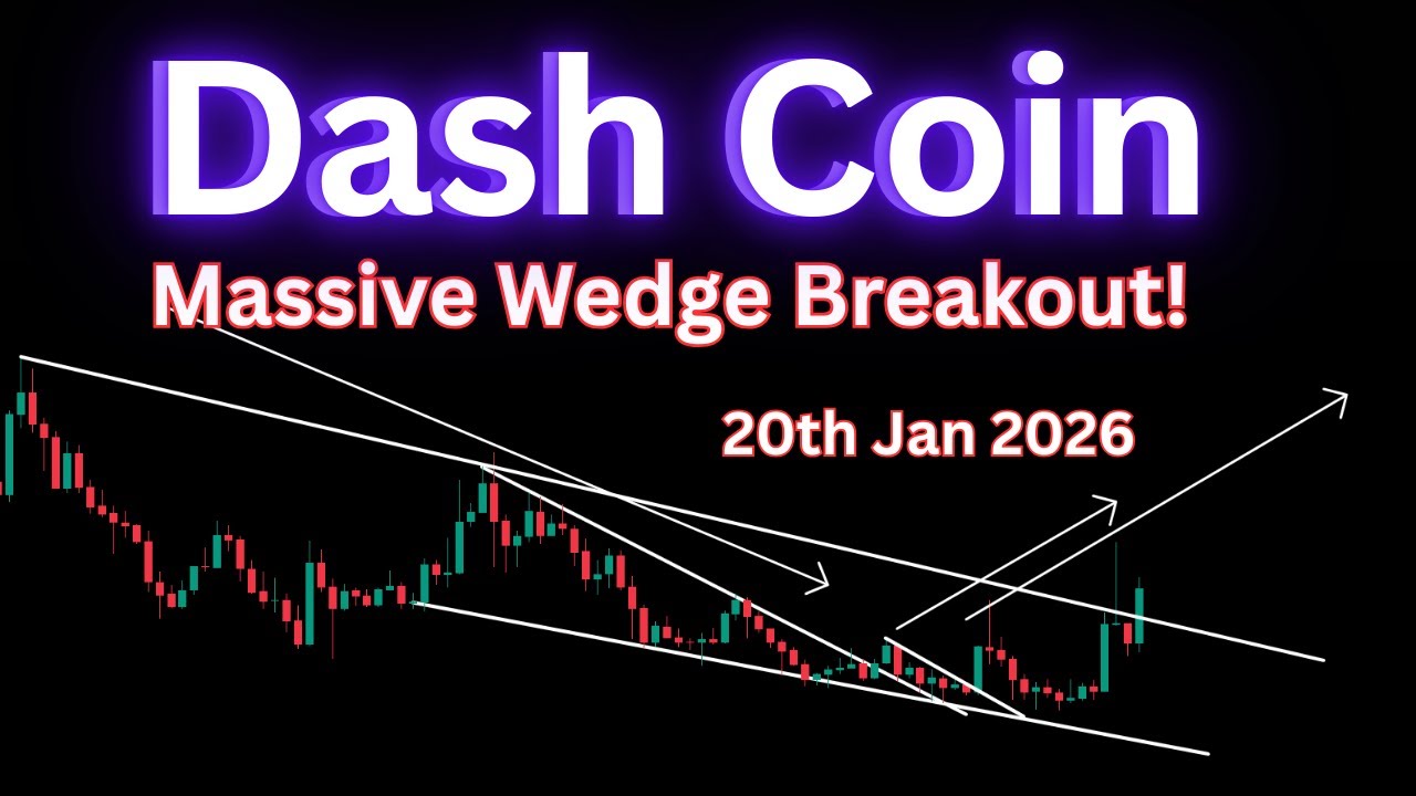 Massive Wedge Breakout! of Dash Coin |  Dash Price Prediction 2026 & Technical Analysis!