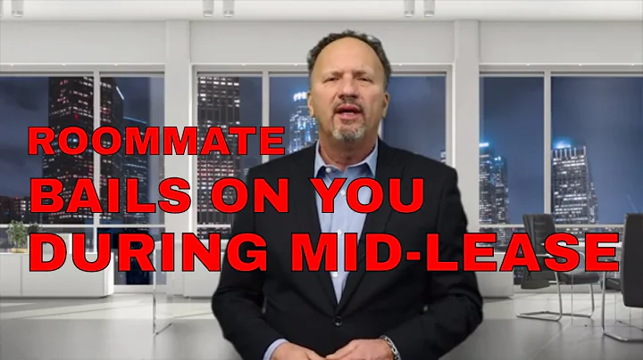 ROOMMATE BAILS ON YOU DURING THE LEASE - WHAT TO DO?