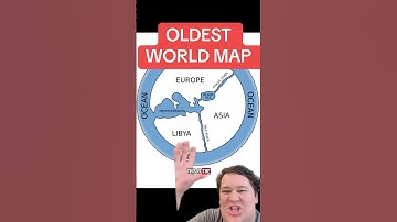 OLDEST WORLD MAP #history #historical #historyfacts #map #maps #geography #mapping #ancienthistory