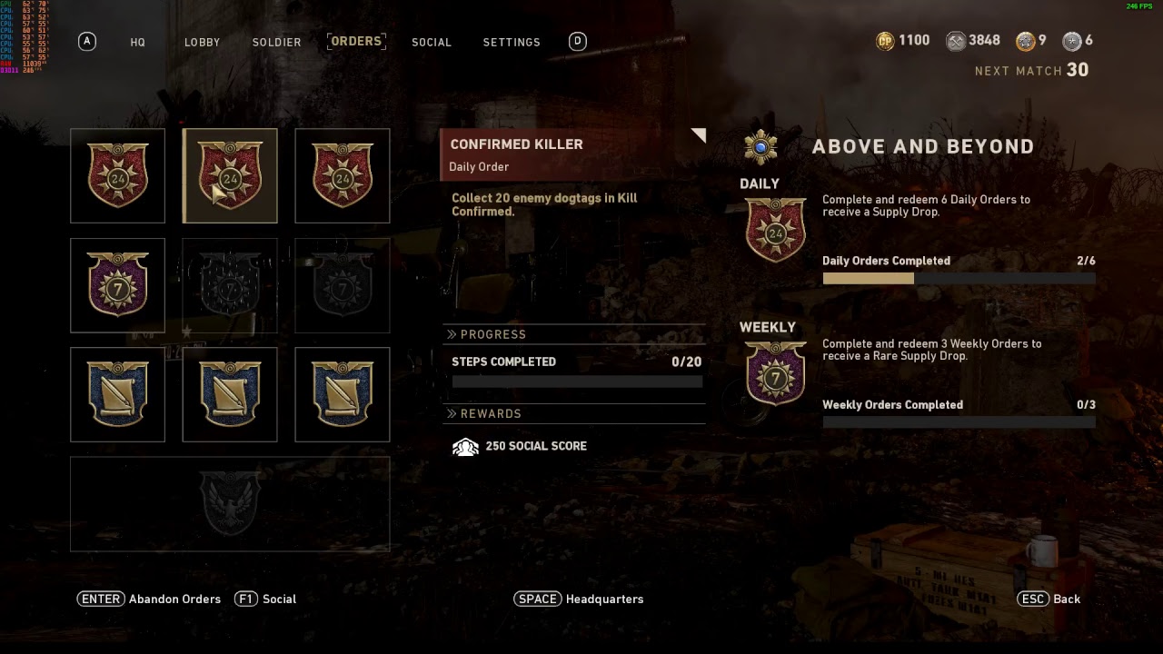 EINFALL ORDER BROKEN ON PC!!!-Call of Duty-WWII-Live Stream