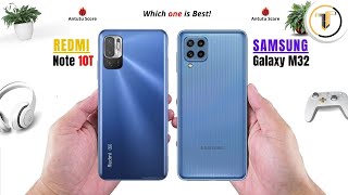 Redmi Note 10T 5G vs Samsung Galaxy M32 | Full Comparison ⚡ Which one is Best ? Under 15k.