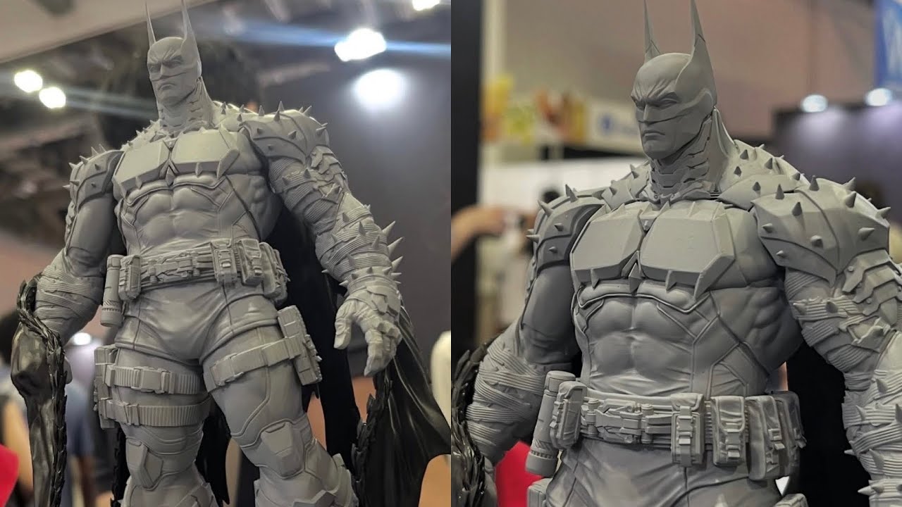 New Absolute Batman action figure on display Inart/Morfig - YouTube