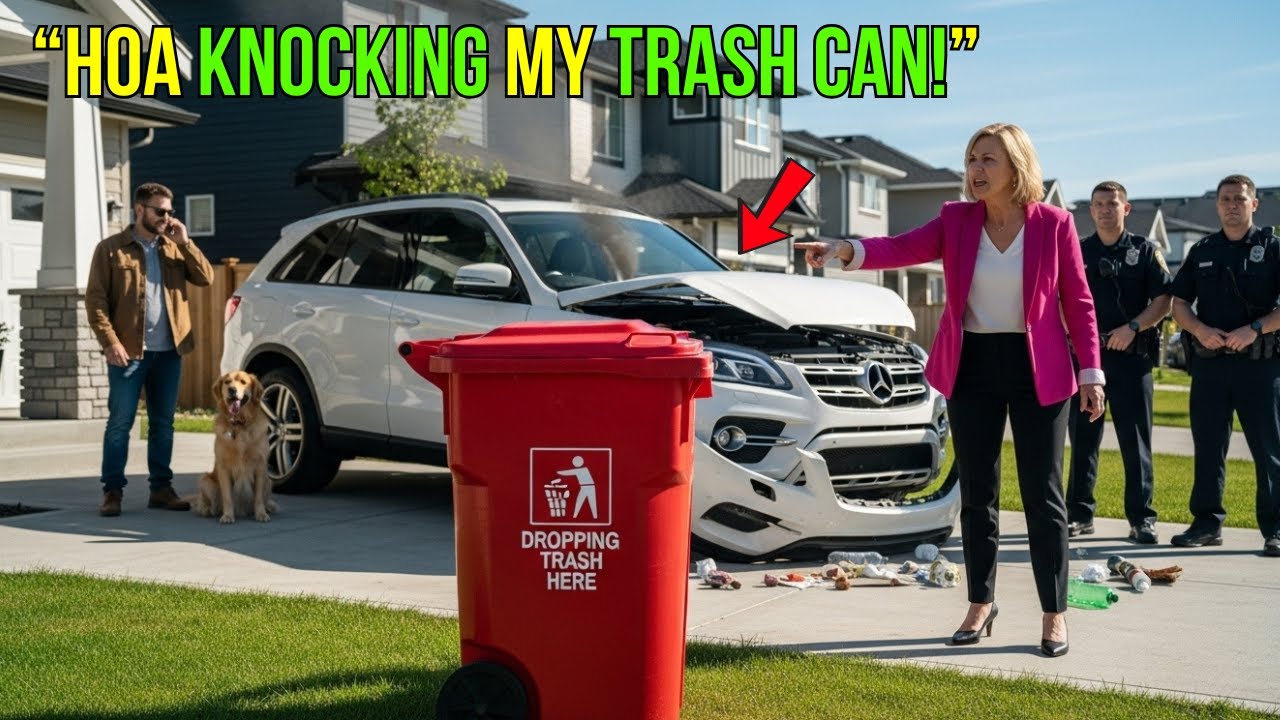HOA Karen Kept Knocking Over My Trash Can — So I Installed One She Definitely Didn’t See Coming