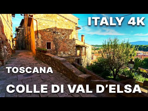 TOSCANA - Tuscany's Hidden Gem - ITALY 4K - Colle di Val d'elsa