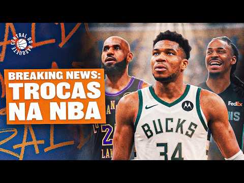 O MERCADO DA NBA ESTÁ FERVENDO! | CENTRAL LIVE SHOW