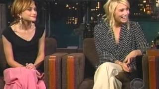 Mary-Kate and Ashley Olsen - David Letterman 2004 pt 1