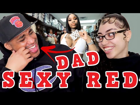 MY DAD REACTS TO SEXY RED…HIS 1ST TIME HEARING POUNDTOWN !!!!