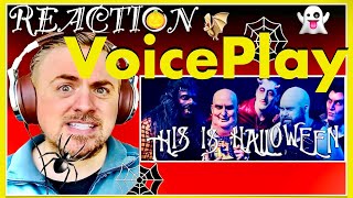 VoicePlay Creeps Out, Irish Pro Singer | This Is Halloween First Reaction