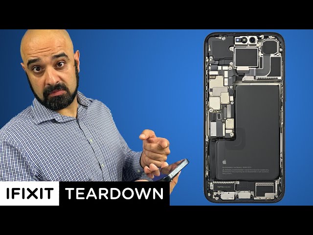 iPhone 15 Pro Max Teardown: Big Phone, Microscopic Scratches 