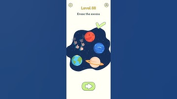 Delete one part Level 33 Erase the excess