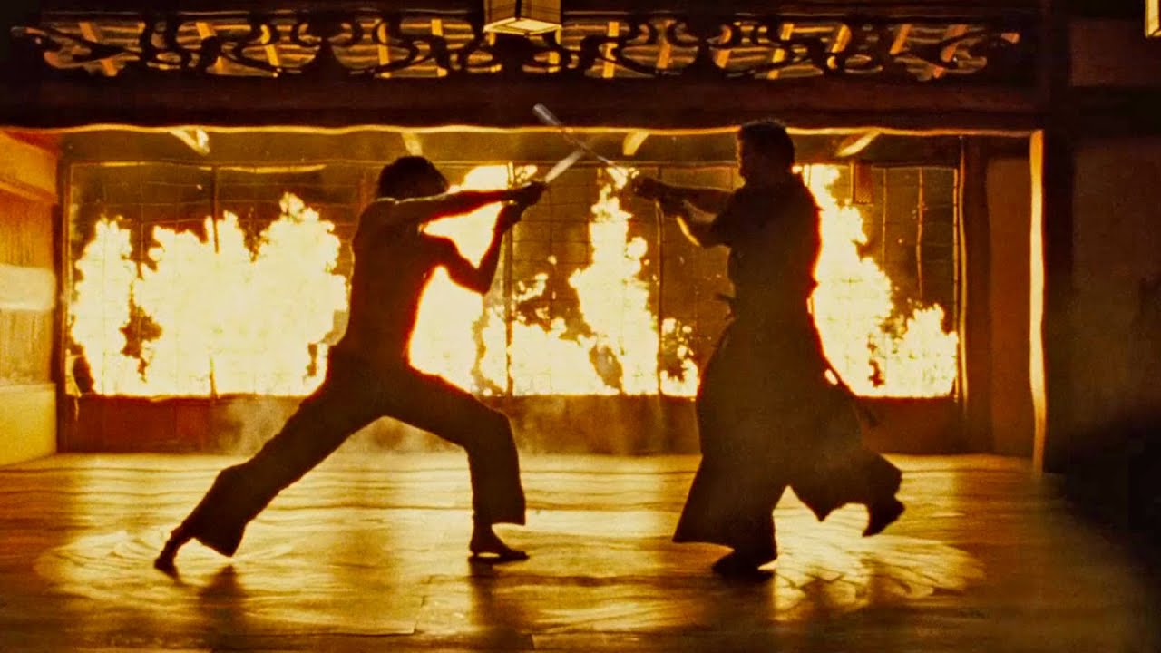 Raizo vs Jefe Ozunu do filme Ninja Assassino 