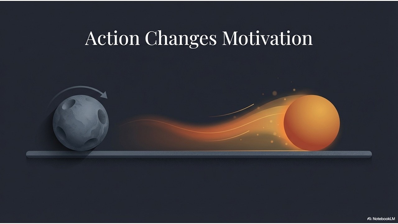 Action Changes Motivation