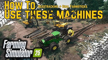 FS25 - How to use these machines - Roadside Logging