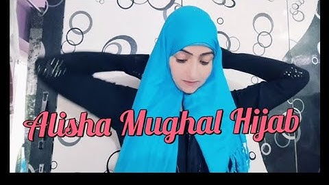 Simple Georgette Chiffon Hijab Tutorial with Inner Cap