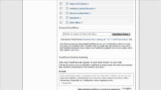 Optimizing Your FeedBurner RSS Feed