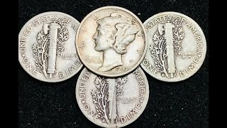 1942 US Mercury Dimes Worth $100,000.