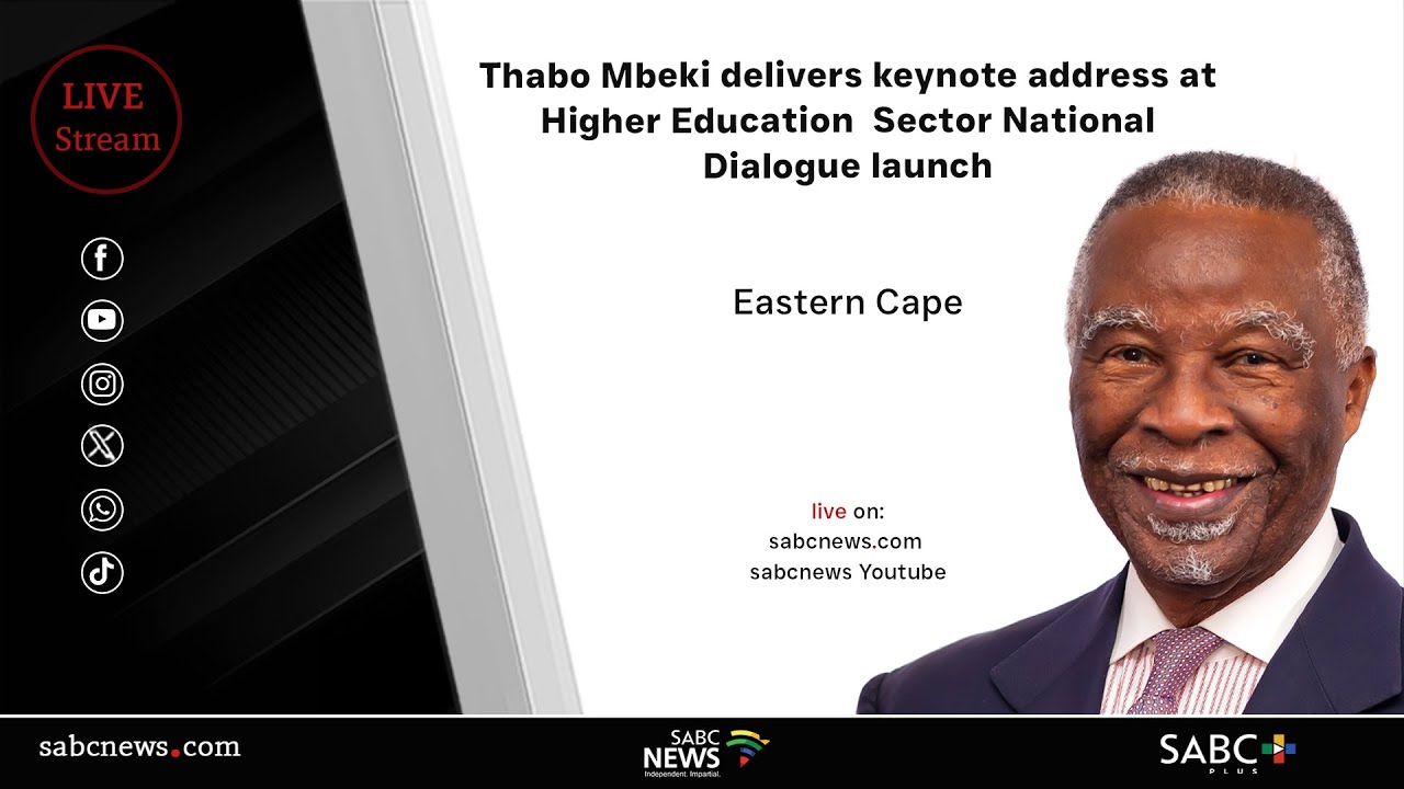 Higher education sector and national dialogue | Thabo Mbeki delivers keynote address at NMU