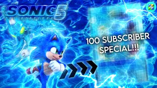 Making A Custom Sonic The Hedgehog 5 Poster 100 Subscriber Special