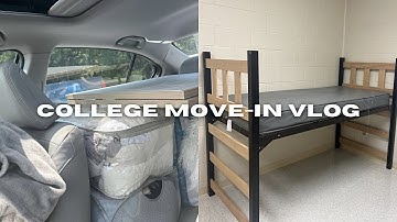 VLOG: college move in day 2023 | UNC CHAPEL HILL