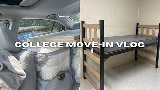 VLOG: college move in day 2023 | UNC CHAPEL HILL