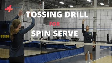 Jump Spin Serve Tossing Cues + Drill