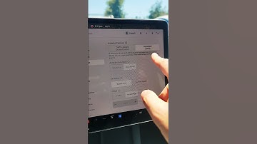 Autopilot menu options when you don