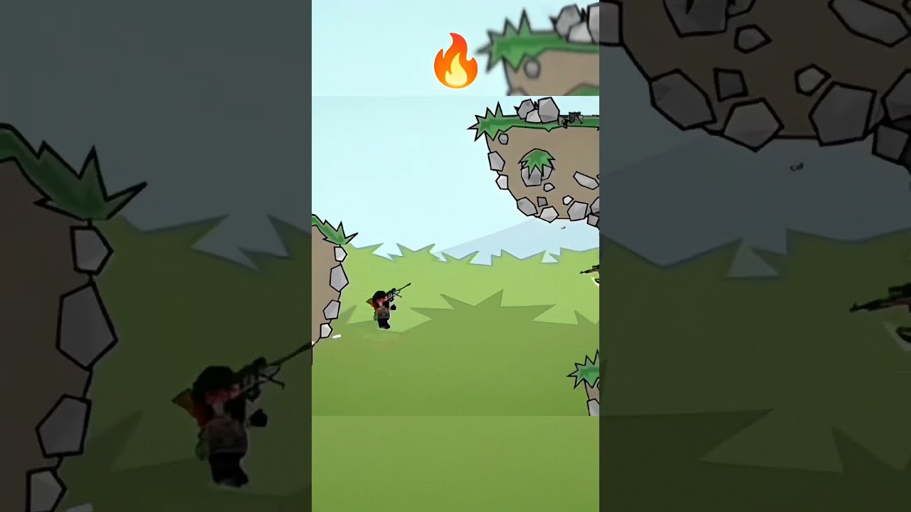 mini militia Gameplay shorts 🔥 Ther human Gaming | 